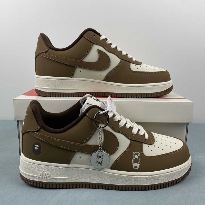 Air Force Brown And White Retro