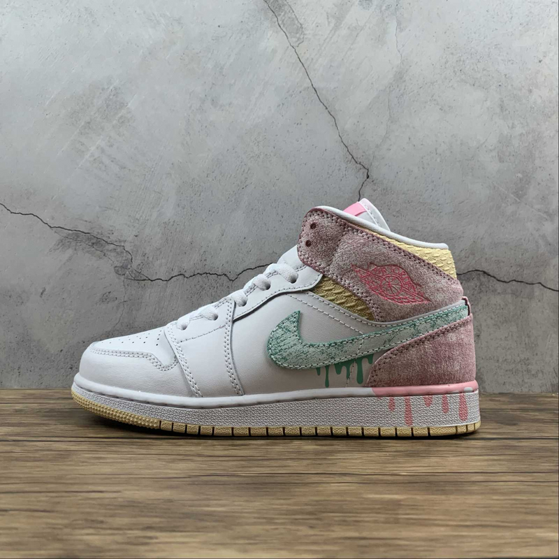 Air Jordan 1 Mid Ice Cream