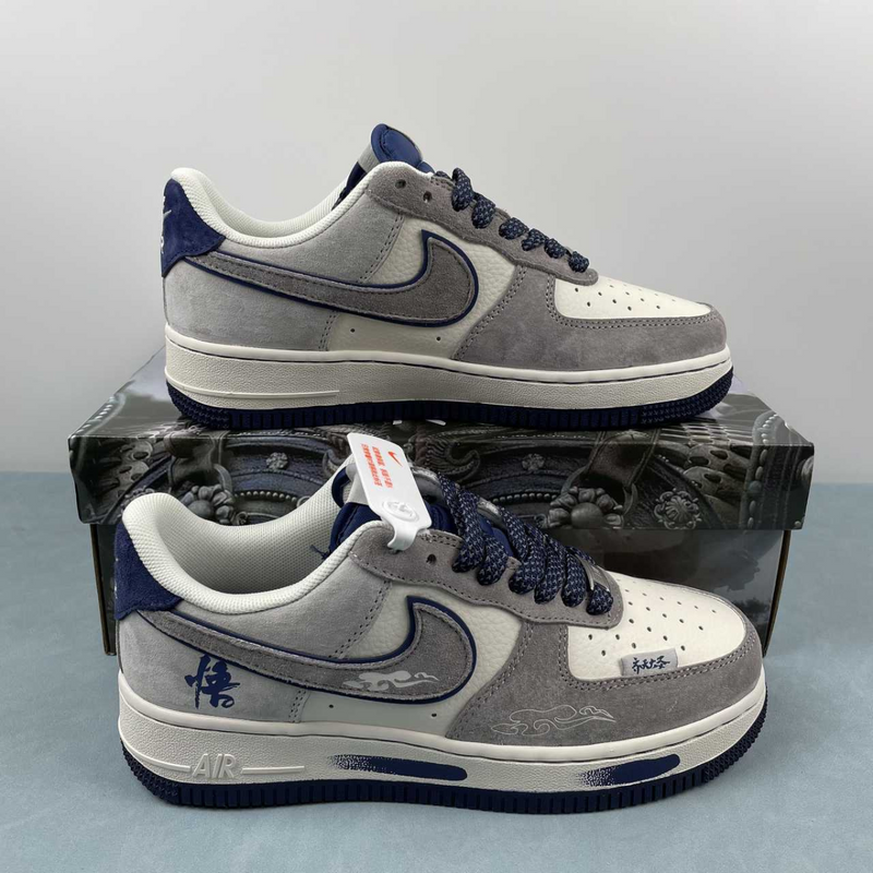 Air Force Suede Grey And Blue