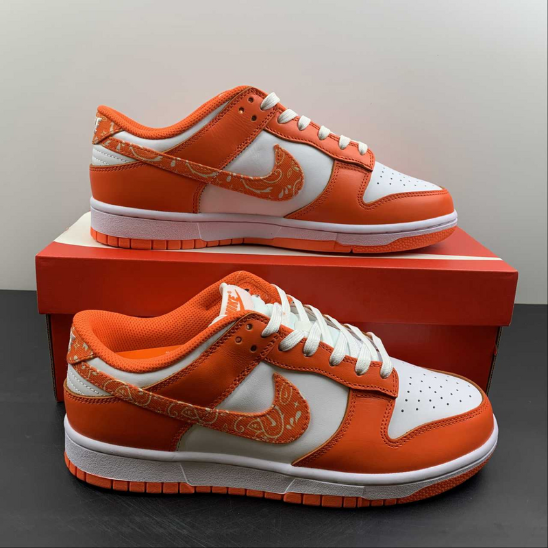 Dunk Low Orange Paisley