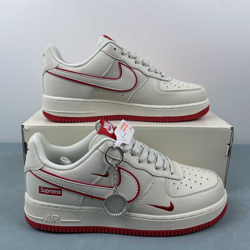 Air Force Supreme Red And White