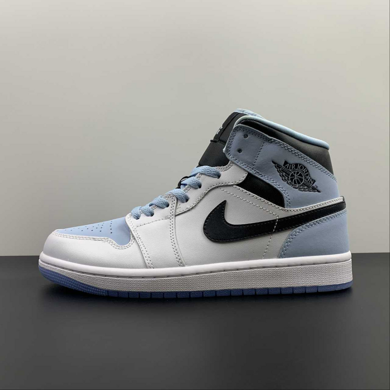 Air Jordan 1 Mid Blue White