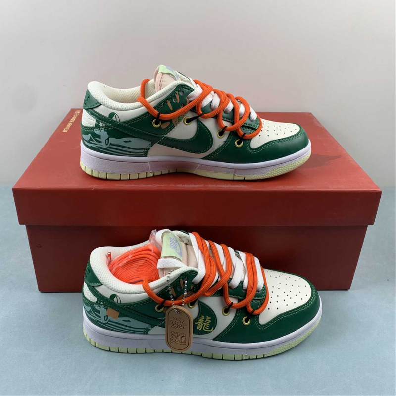 Dunk Low Off White Green Pine