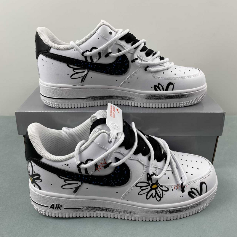 Air Force Flowers Black