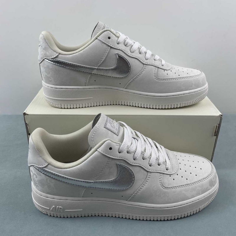 Air Force White And Silver