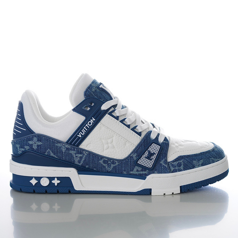 LV Trainer Monogram Denim Blue