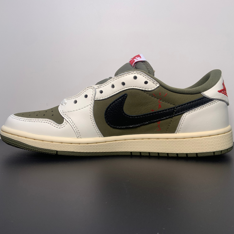 Travis Scott x Air Jordan 1 Low OG Medium Olive