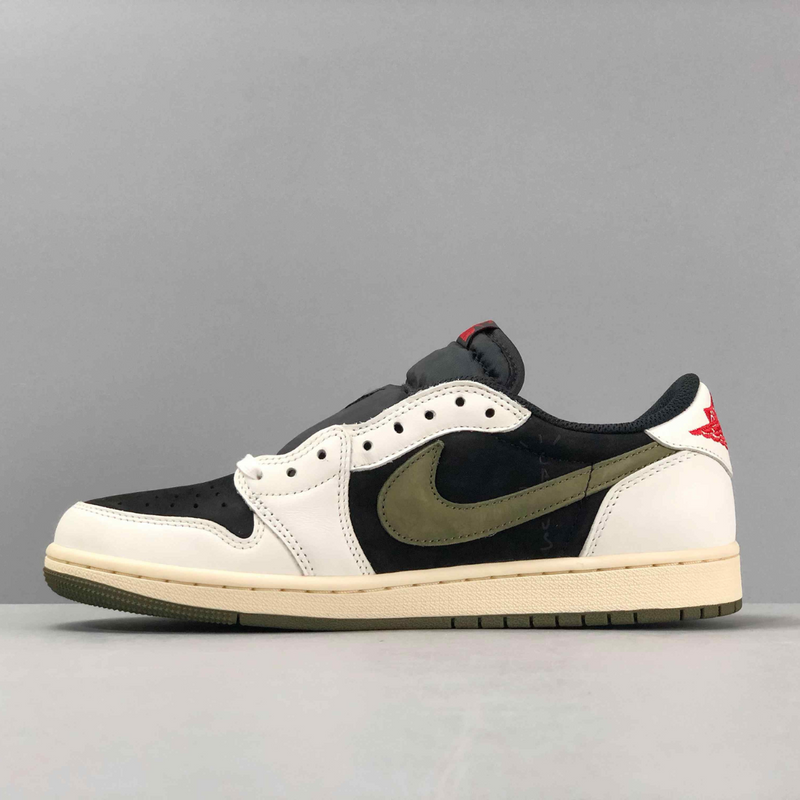 Travis Scott x Air Jordan 1 Low “Medium Olive”