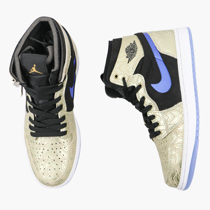 Air Jordan 1 High Zoom Air Gold Laser