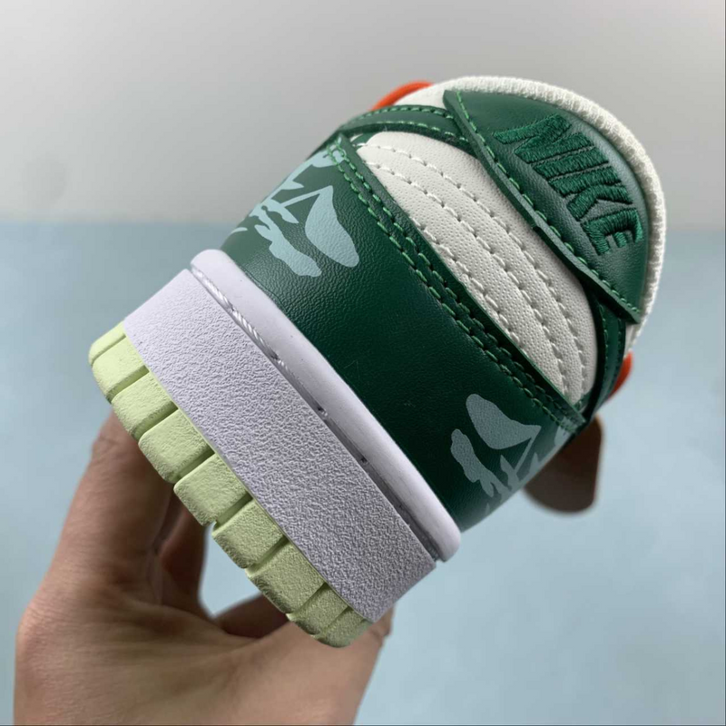 Dunk Low Off White Green Pine