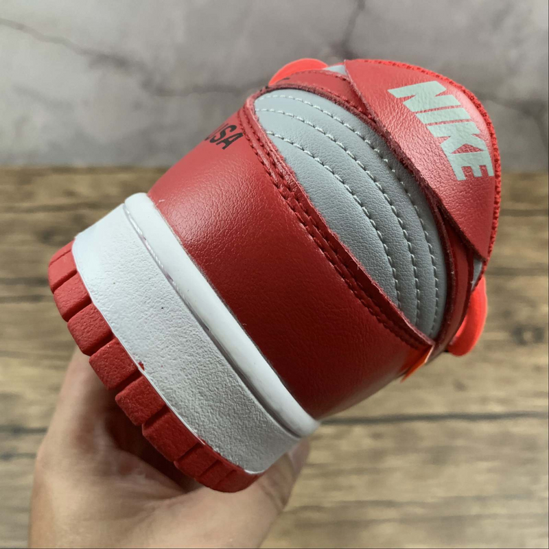 Dunk Low Off White University Red