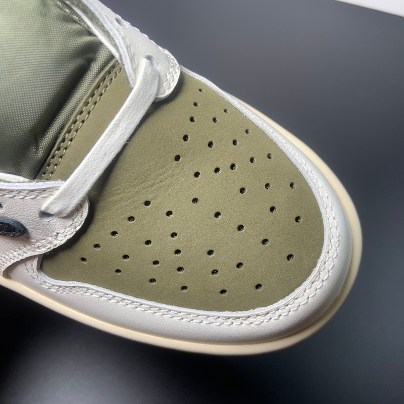 Travis Scott x Air Jordan 1 Low OG Medium Olive