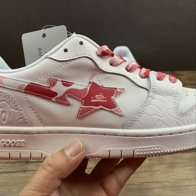 Bape Red And White