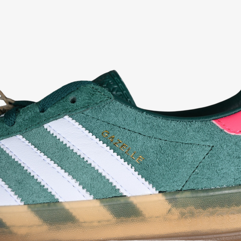 Gazelle Indoor Collegiate Green Lucid Pink