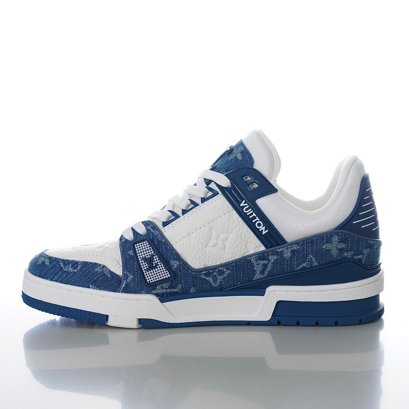 LV Trainer Monogram Denim Blue