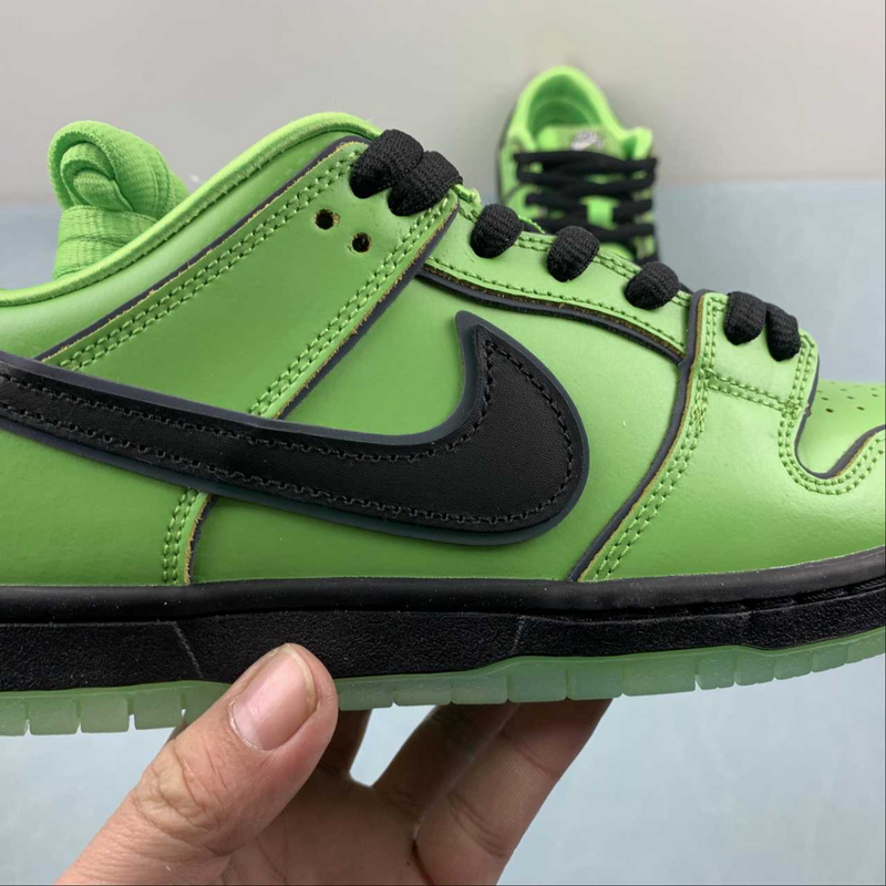 Dunk Low SB Powerpuff Girls Green