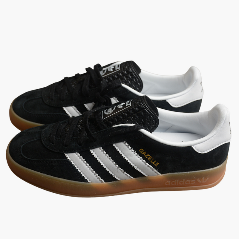 Gazelle Indoor Shoes Black White