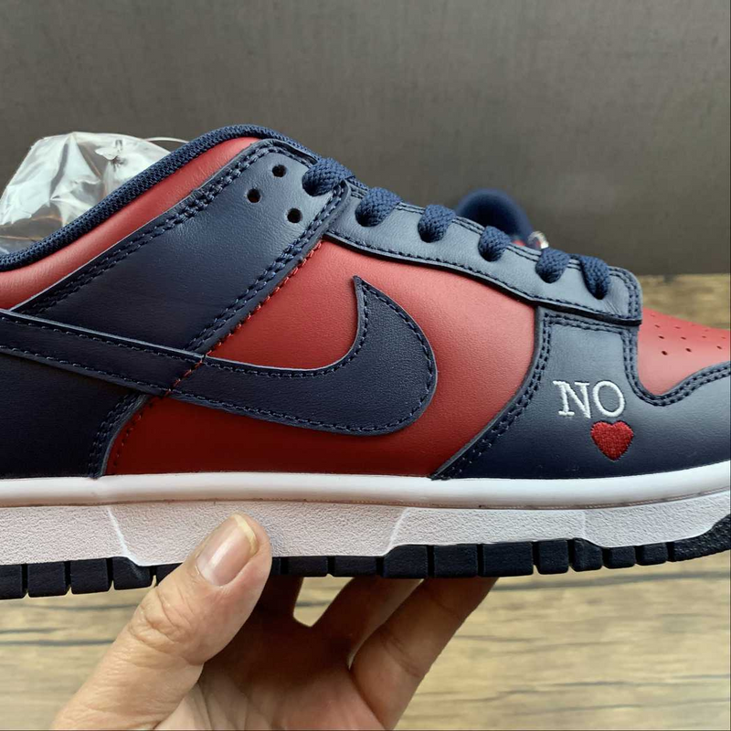 Dunk Low High By Any Means Navy Red