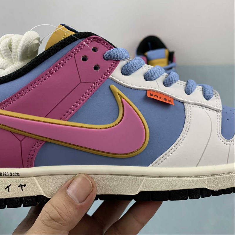 Dunk Low Saint Seya Blue And Pink