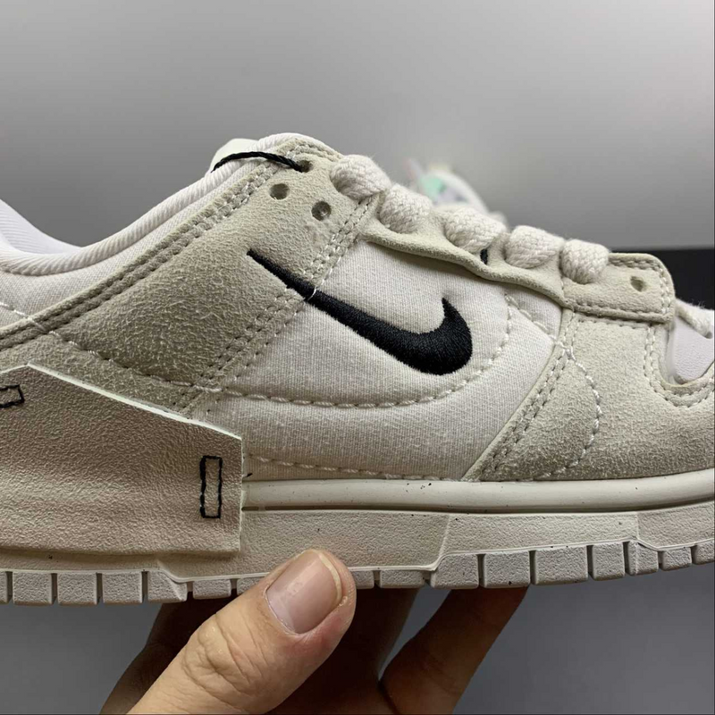 Dunk Low Disrupt 2 Pale Ivory Black Bege filler