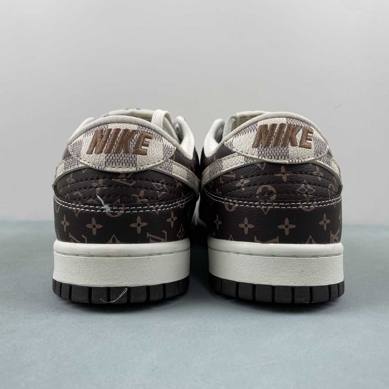 Dunk Low X Louis Vuitton Classic Brown White Presbyopia