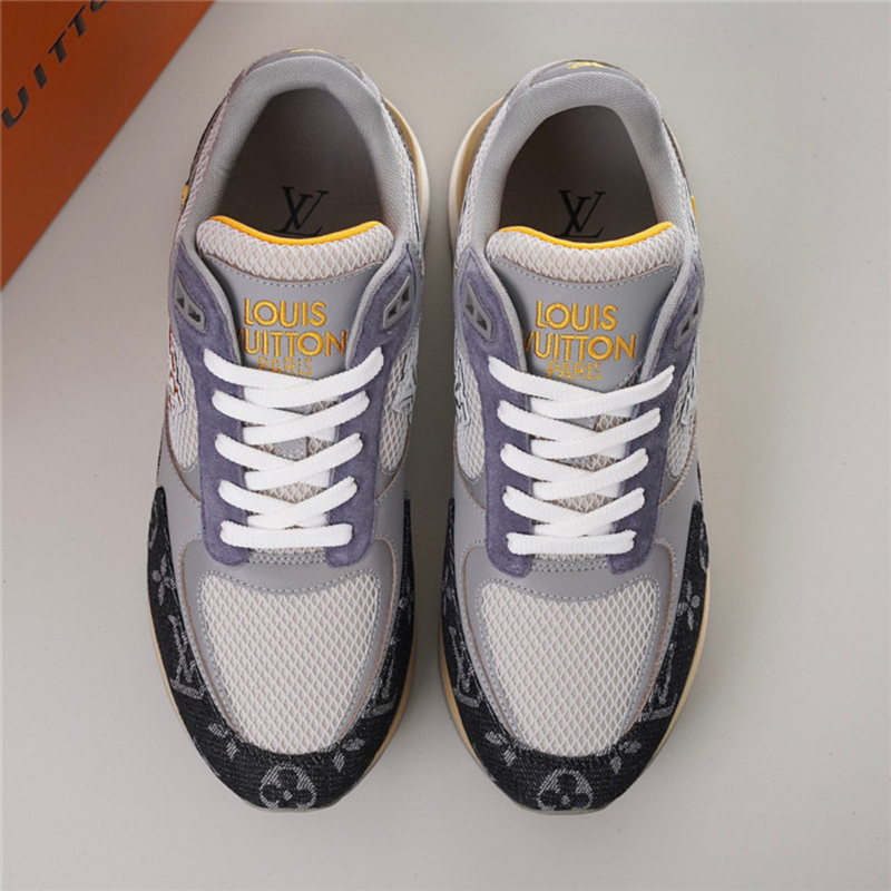 LV Runner Away Sneakers Gray