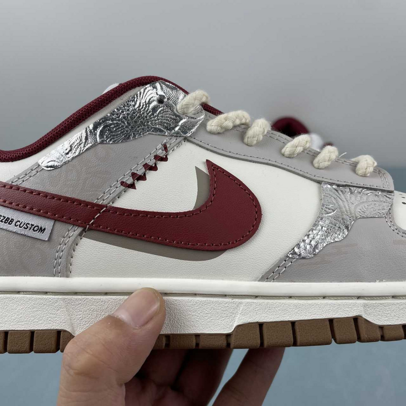 Dunk Low Phantom Dark Team Red Sail