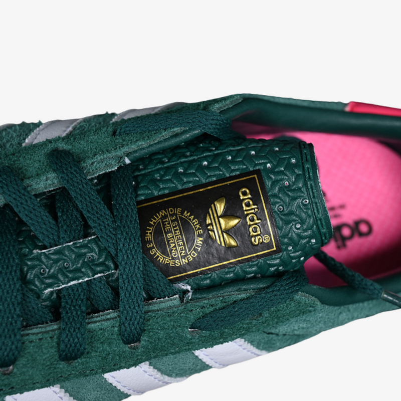 Gazelle Indoor Collegiate Green Lucid Pink