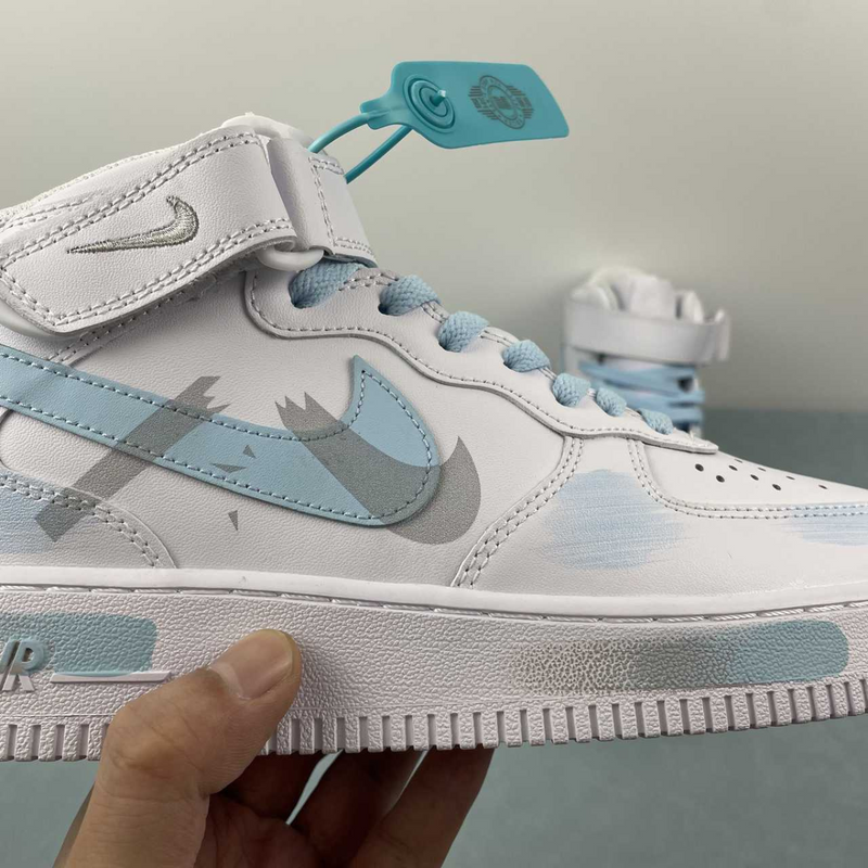 Air Force Baby Blue High Top