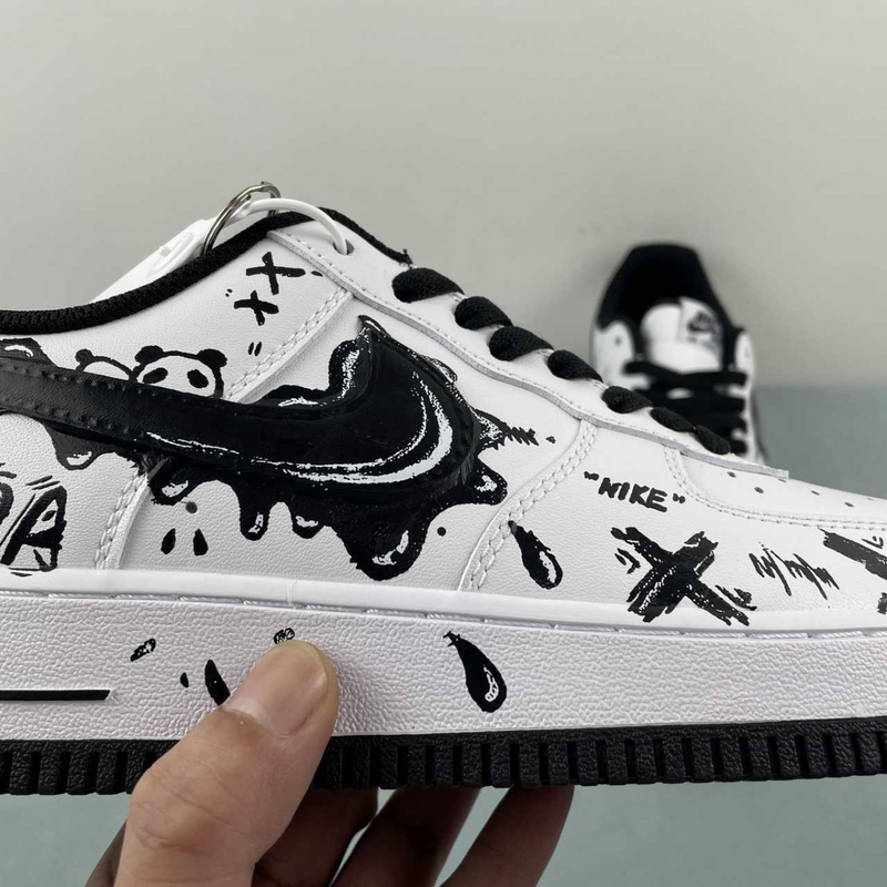 Air Force Panda Drip Black