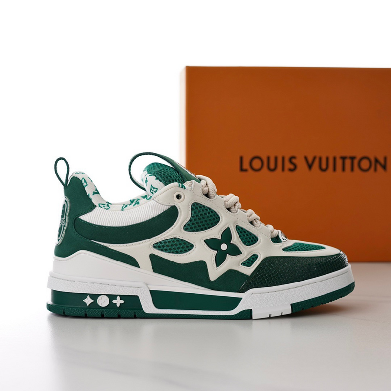 LV Skate Sneaker Green White