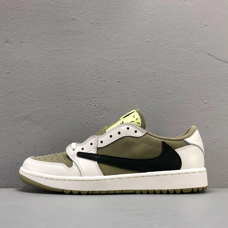 Travis Scott x Air Jordan 1 Low Golf Neutral Olive