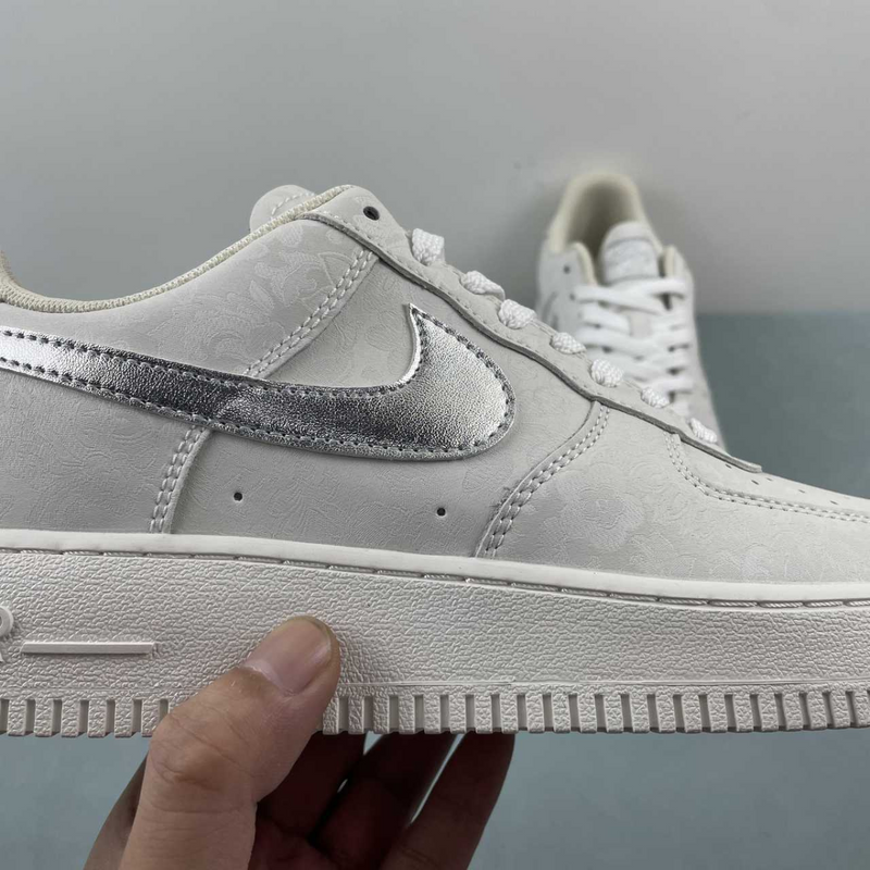 Air Force White And Silver