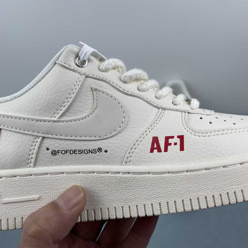 Air Force Stussy Red And White