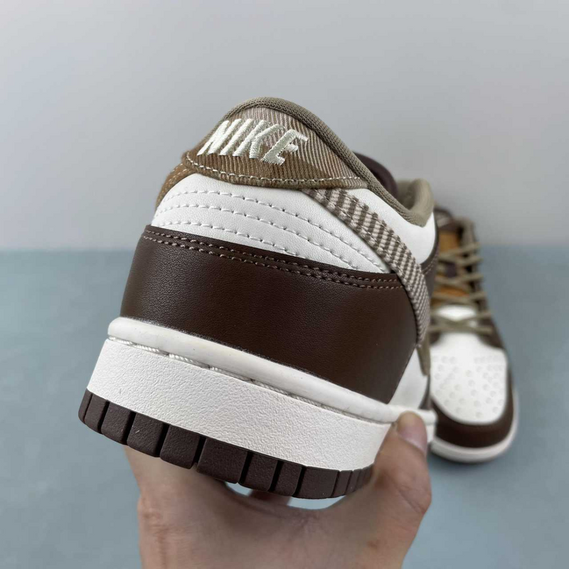 Dunk Low Brown Plaid