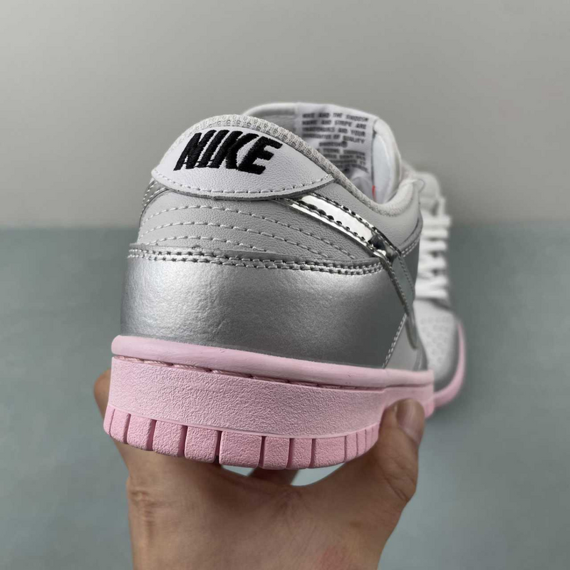 Dunk Low Lx Metallic Silver Pink