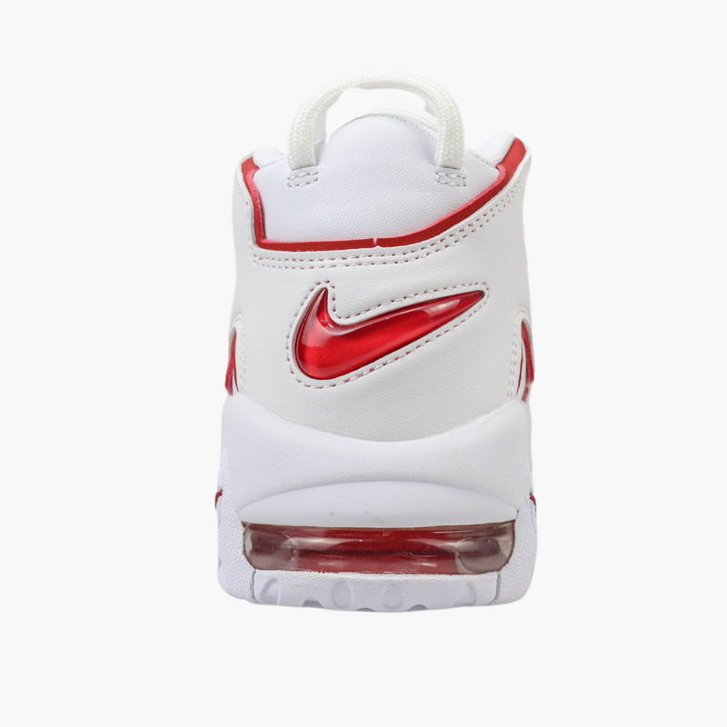 Air More UpTempo White Varsity Red