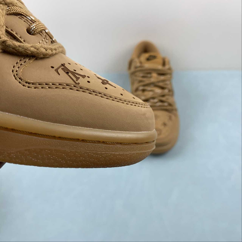 Dunk Low X Louis Vuitton Wheat Mocha