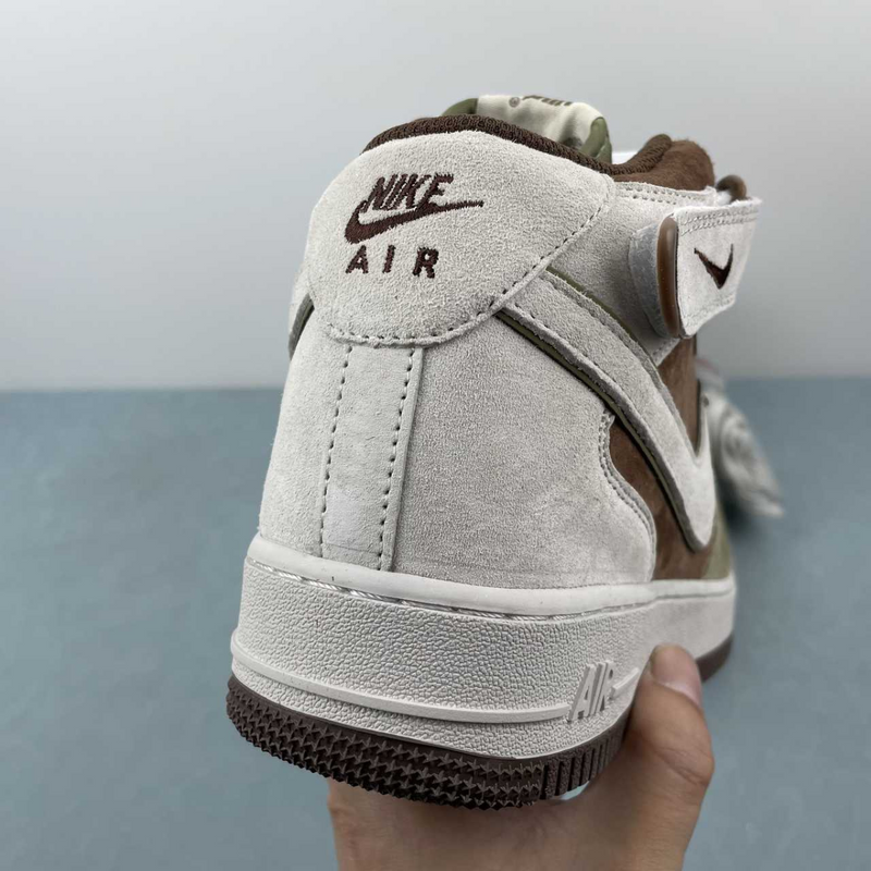 Air Force Coffe White High Top