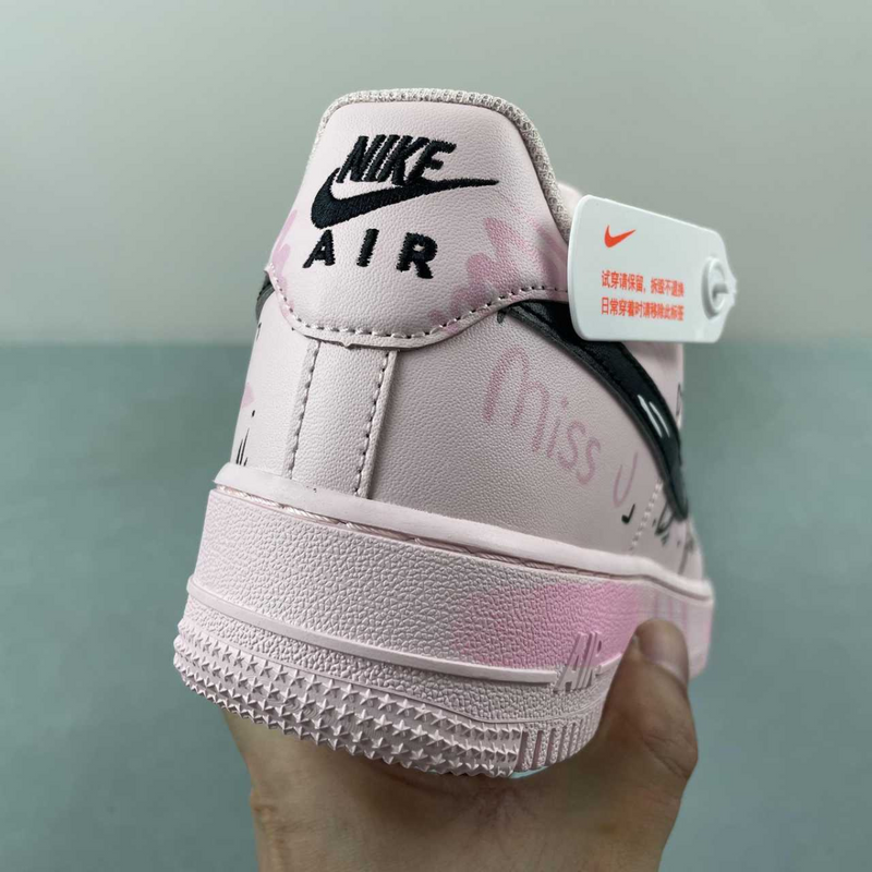 Air Force Pink Black And White