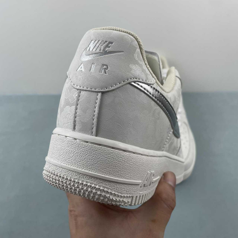 Air Force White And Silver