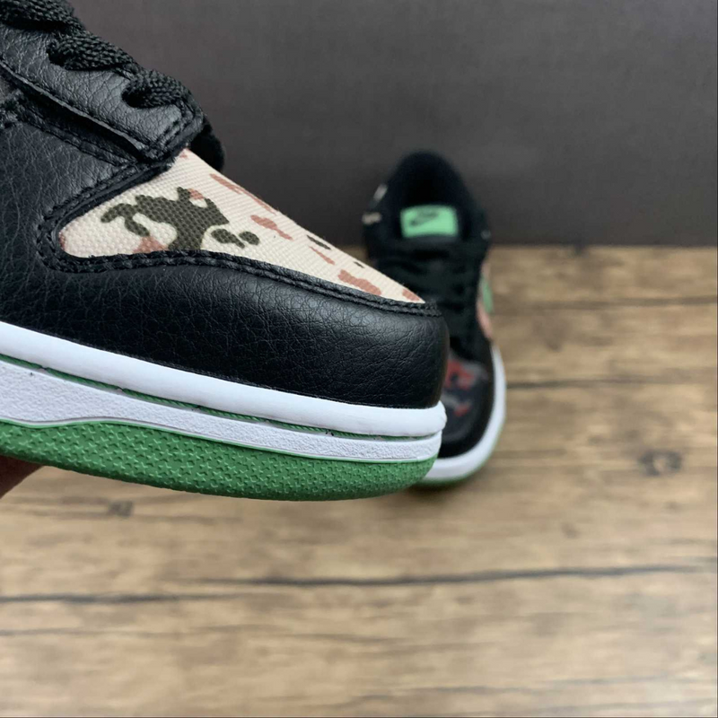 Dunk Low Black Multi Camo