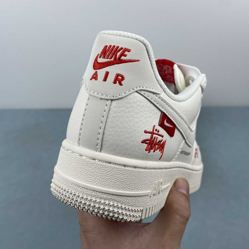 Air Force Stussy Red And White