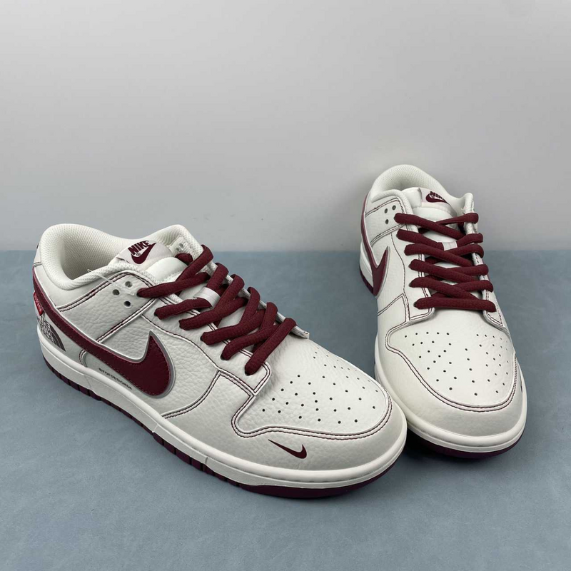 Dunk Low The North Face Red And White