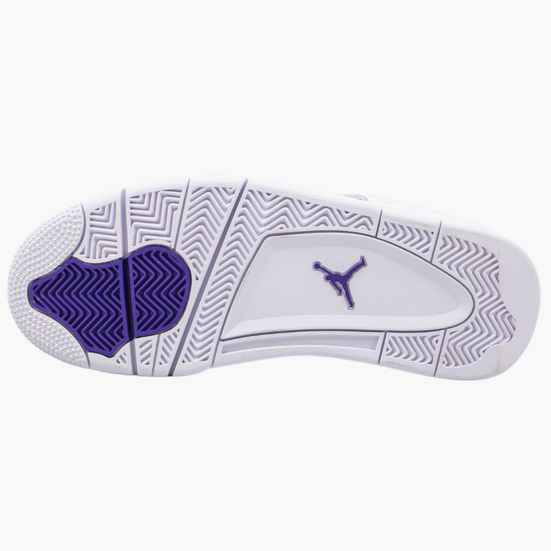 Air Jordan 4 White Purple