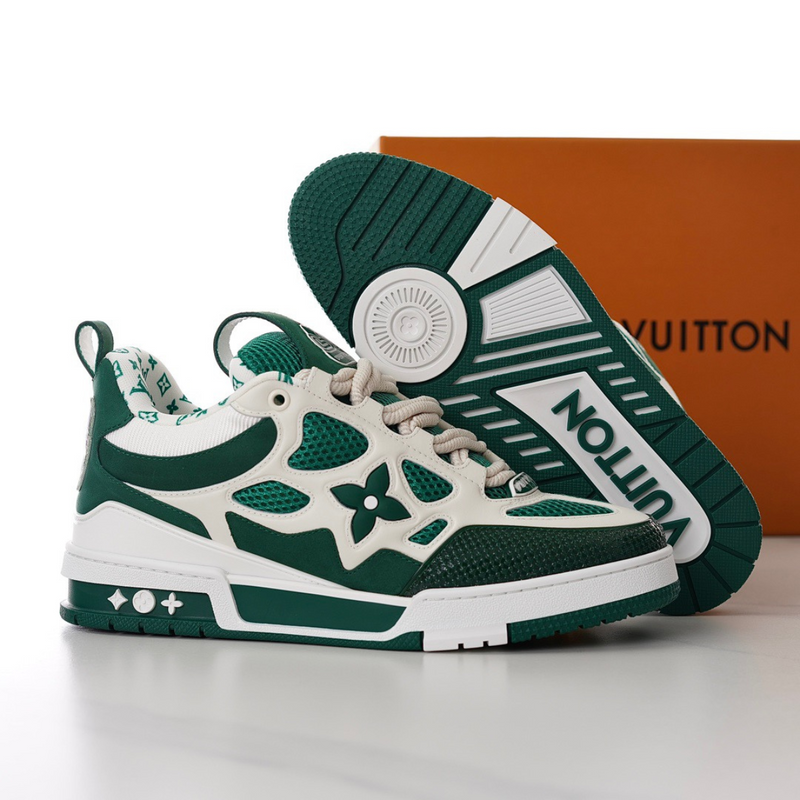 LV Skate Sneaker Green White