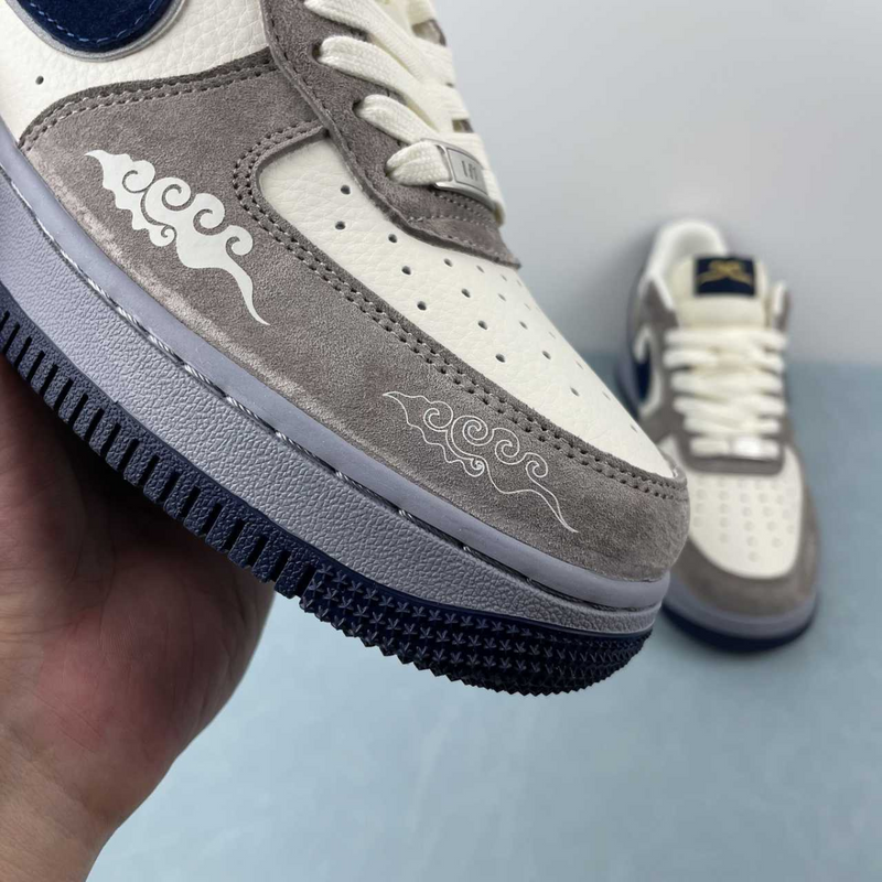 Air Force Blue White Grey