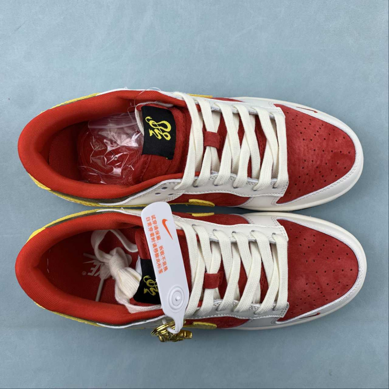 Dunk Low Year of the Dragon Red Yellow Off White