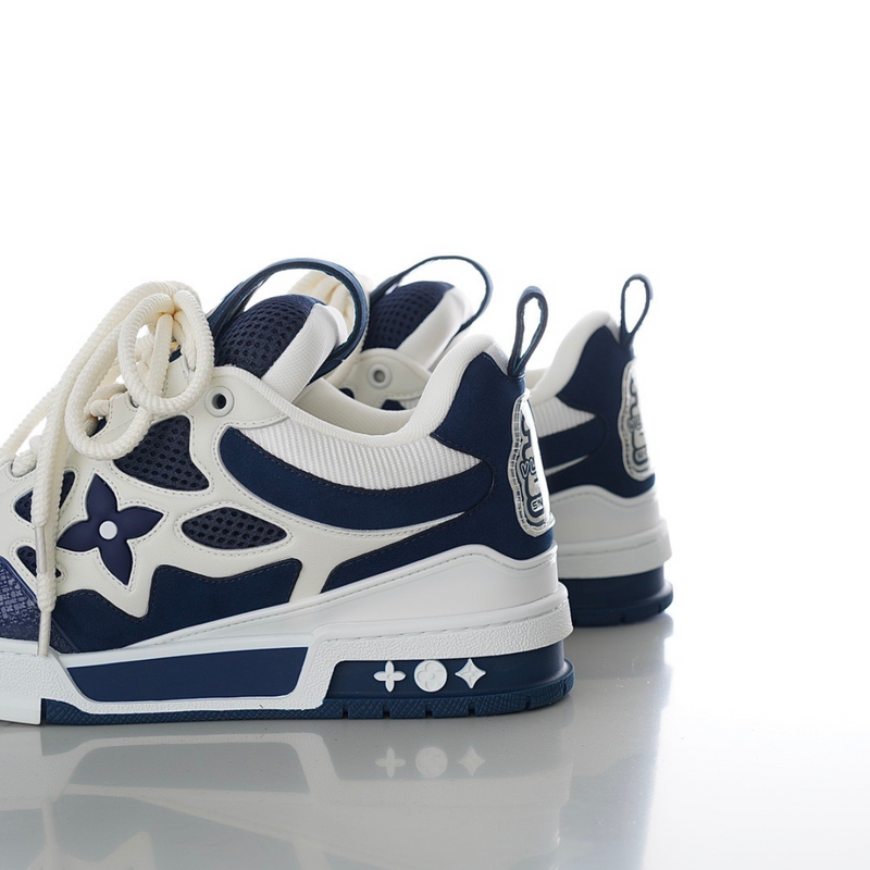 LV Skate Sneaker Blue White