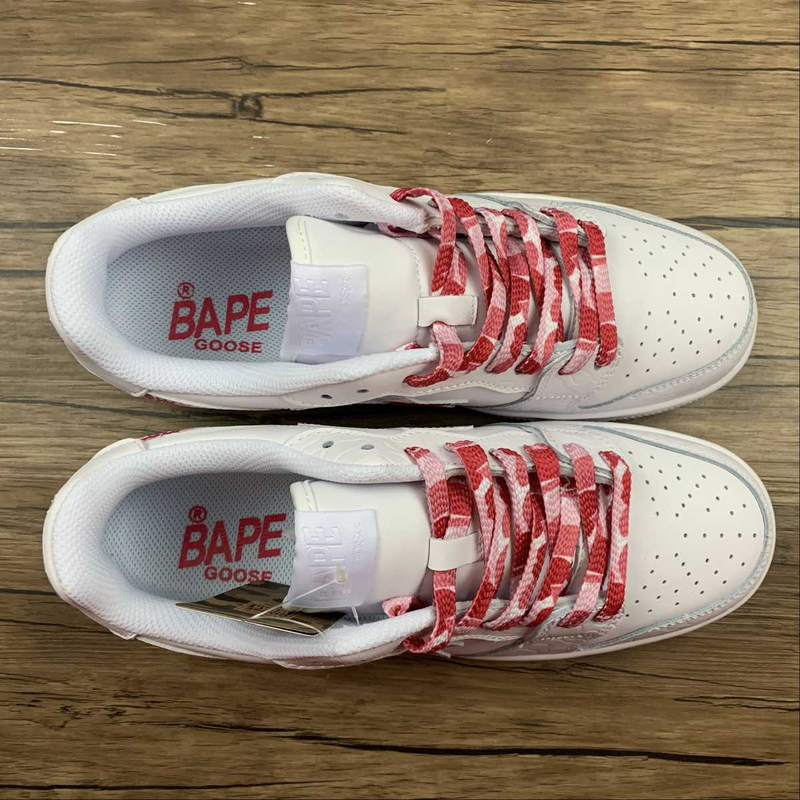 Bape Red And White